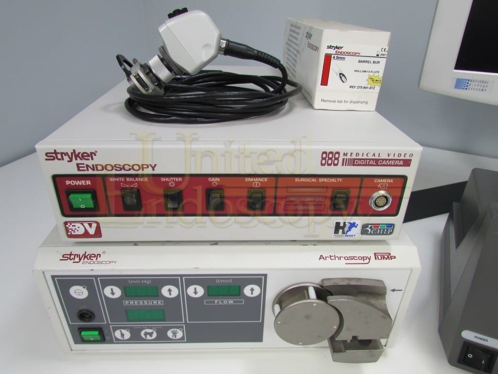 Stryker 888 Complete Arthroscopy System United Endoscopy