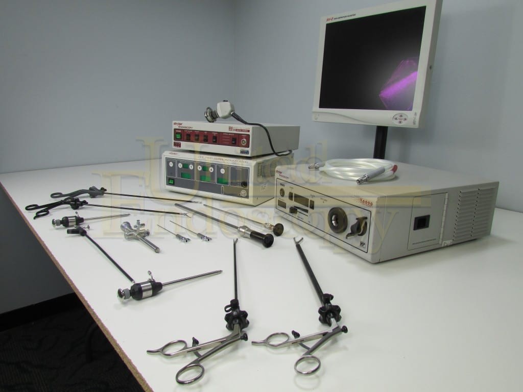 Stryker 888 Complete Laparoscopy System United Endoscopy