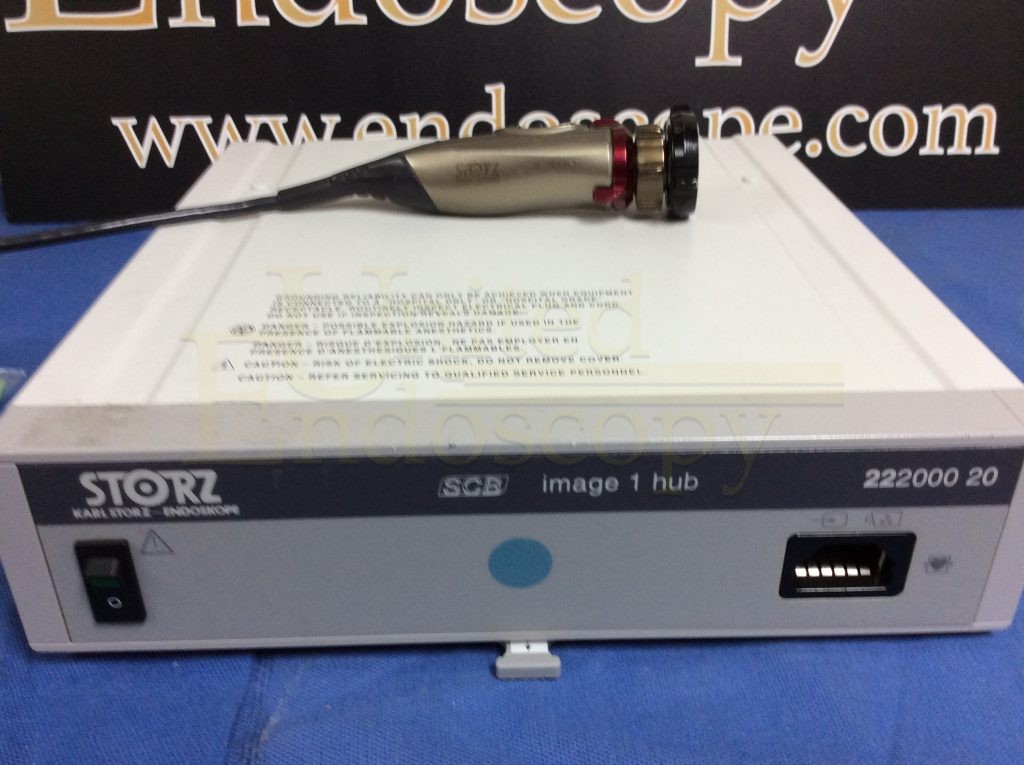 Storz SCB Image 1 Hub 222000 20 with Storz Camera Head 22220140 Autoclavable