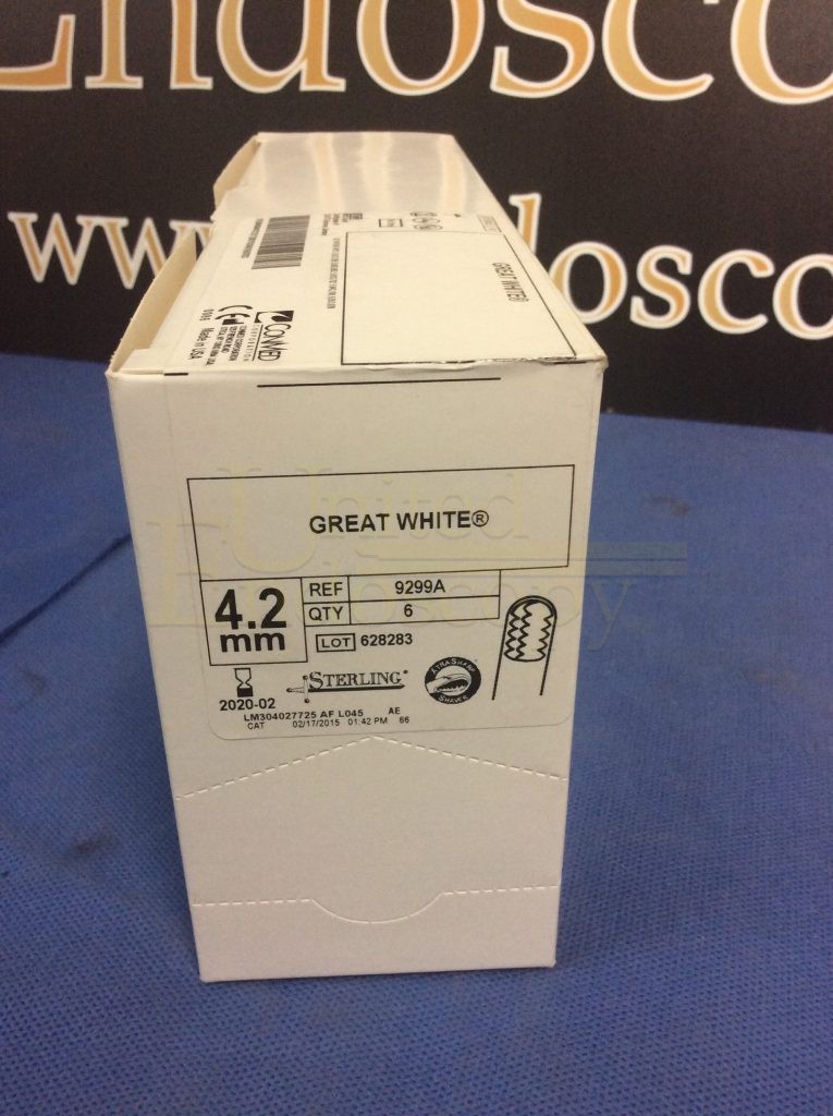 ConMed / Linvatec 4.2 mm Great White ( 6 in Box ) Ref 9299A